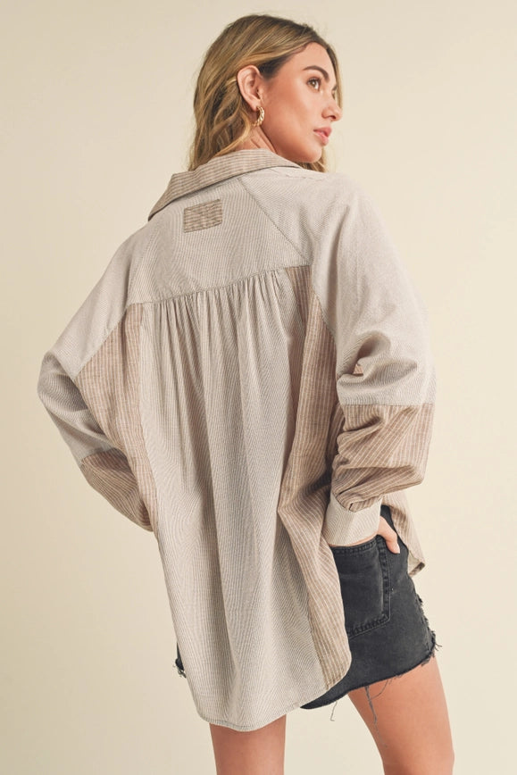 Oat Shia Button Up