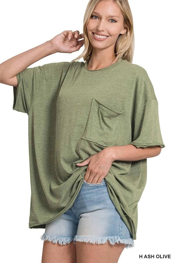 Olive Boyfriend Tee