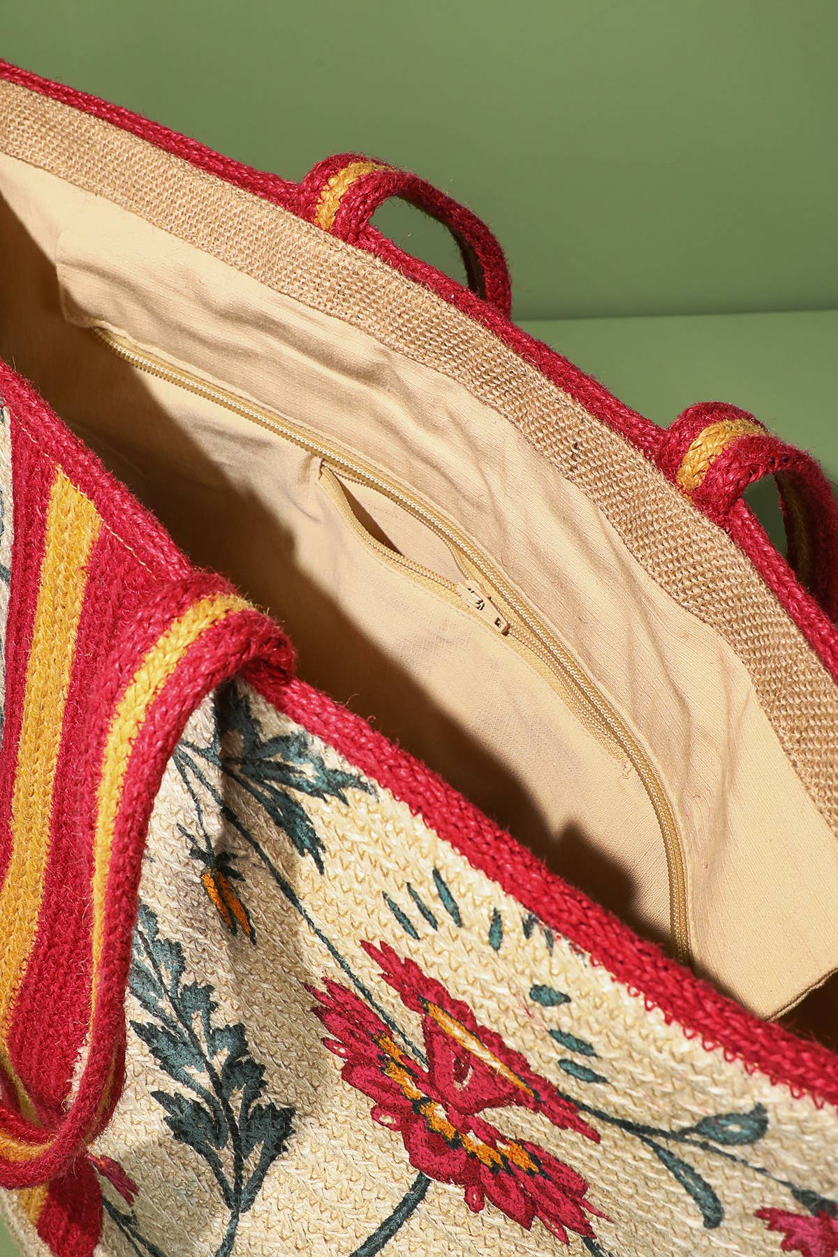 Cherry Dream Jute Bag
