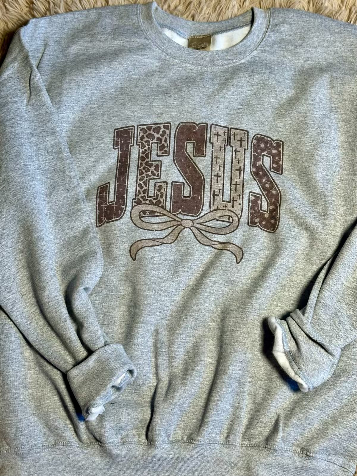 Jesus Vintage Tee / Crew