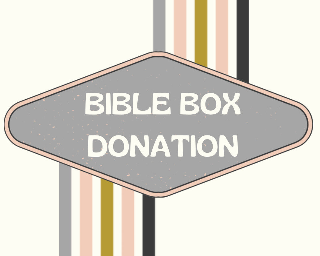 Donation for BIBLE BOX