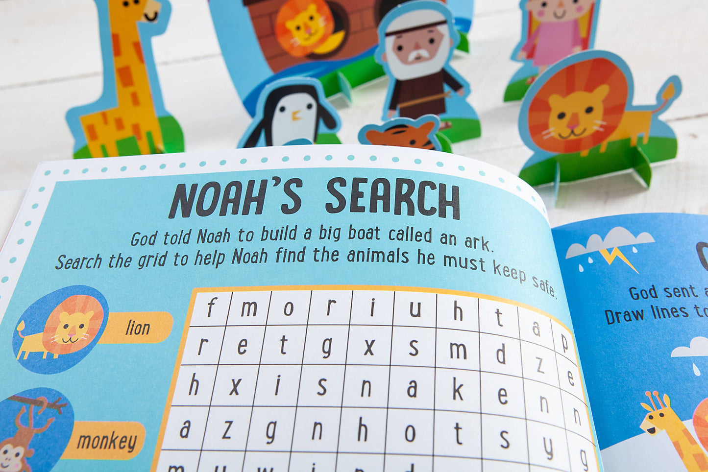 My Bible Stories Activity Book - Blue OR Pink