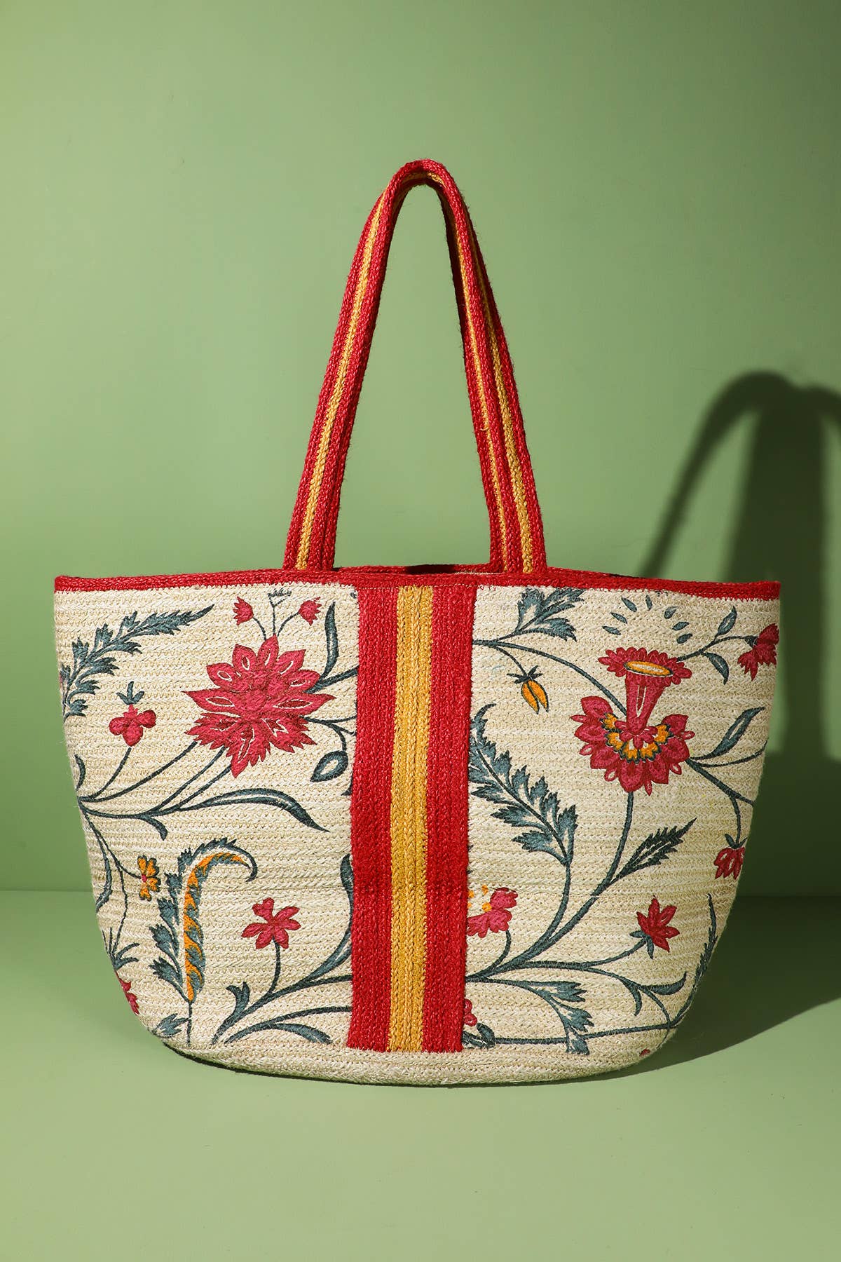 Cherry Dream Jute Bag
