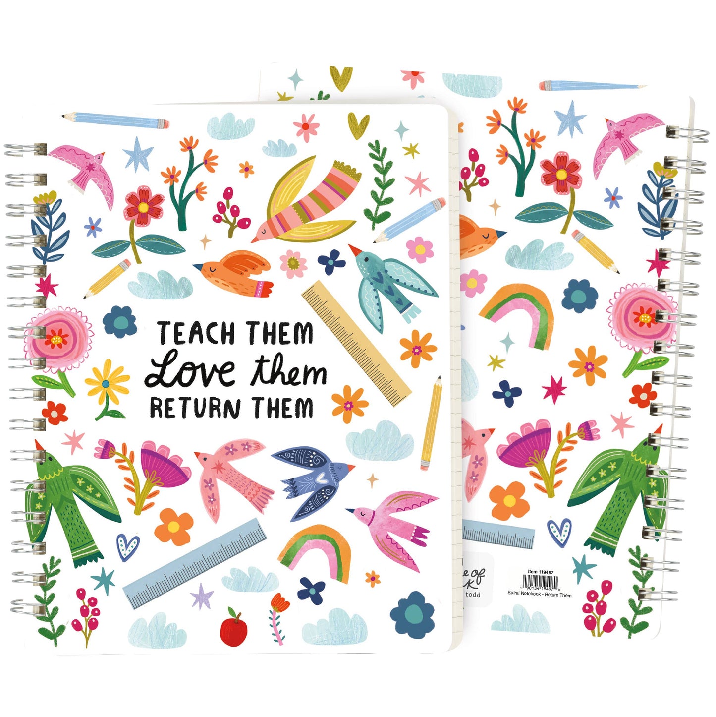 Return Them Spiral Notebook
