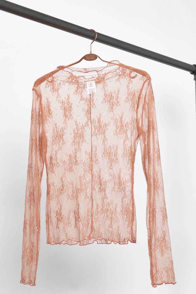 Rust Mesh Long sleeve