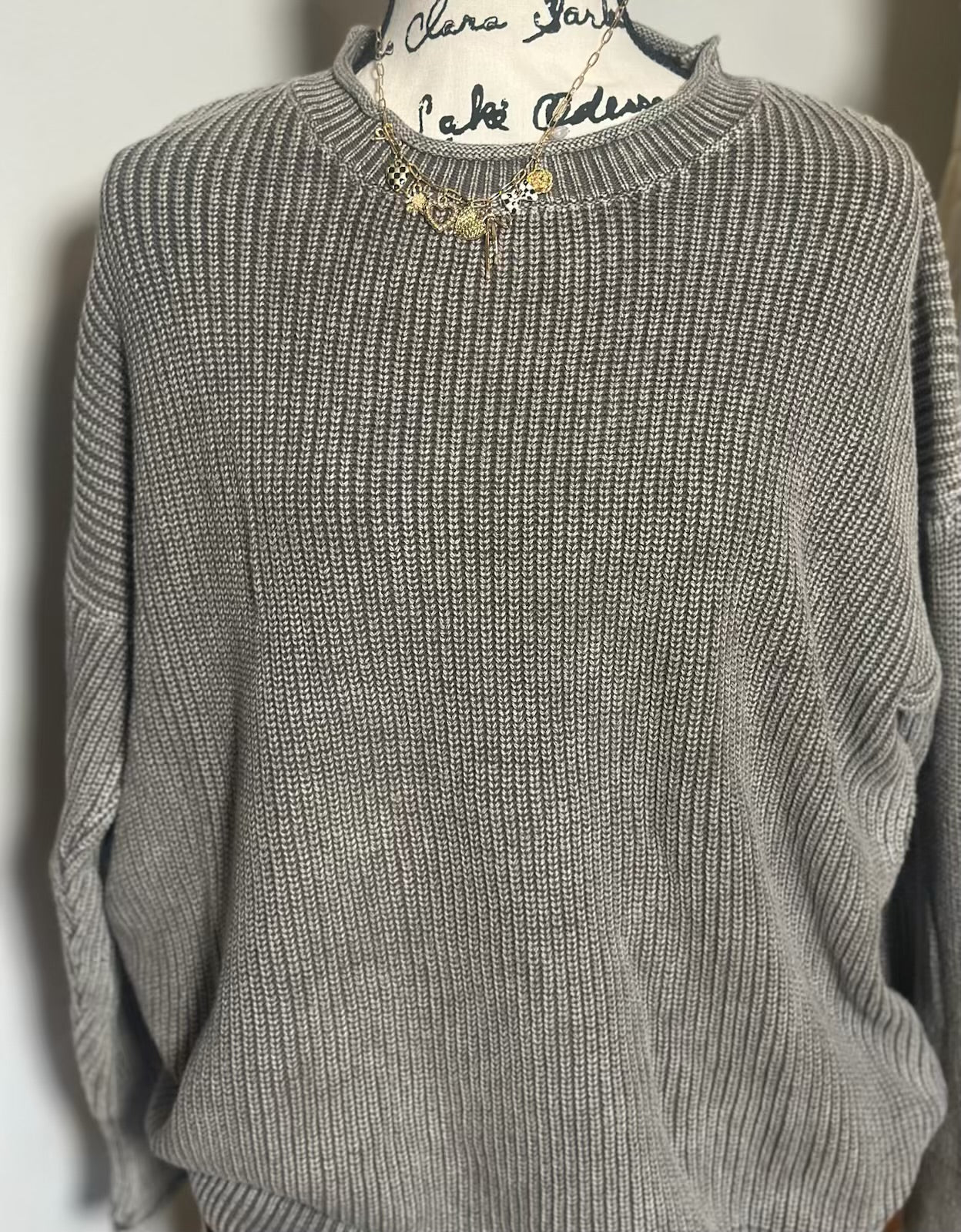 Ribbed Oversized Sweater