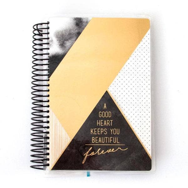 Black & Gold Mini 12 Month Undated Planner