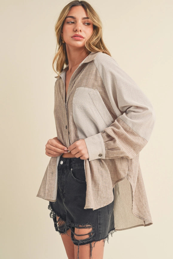 Oat Shia Button Up