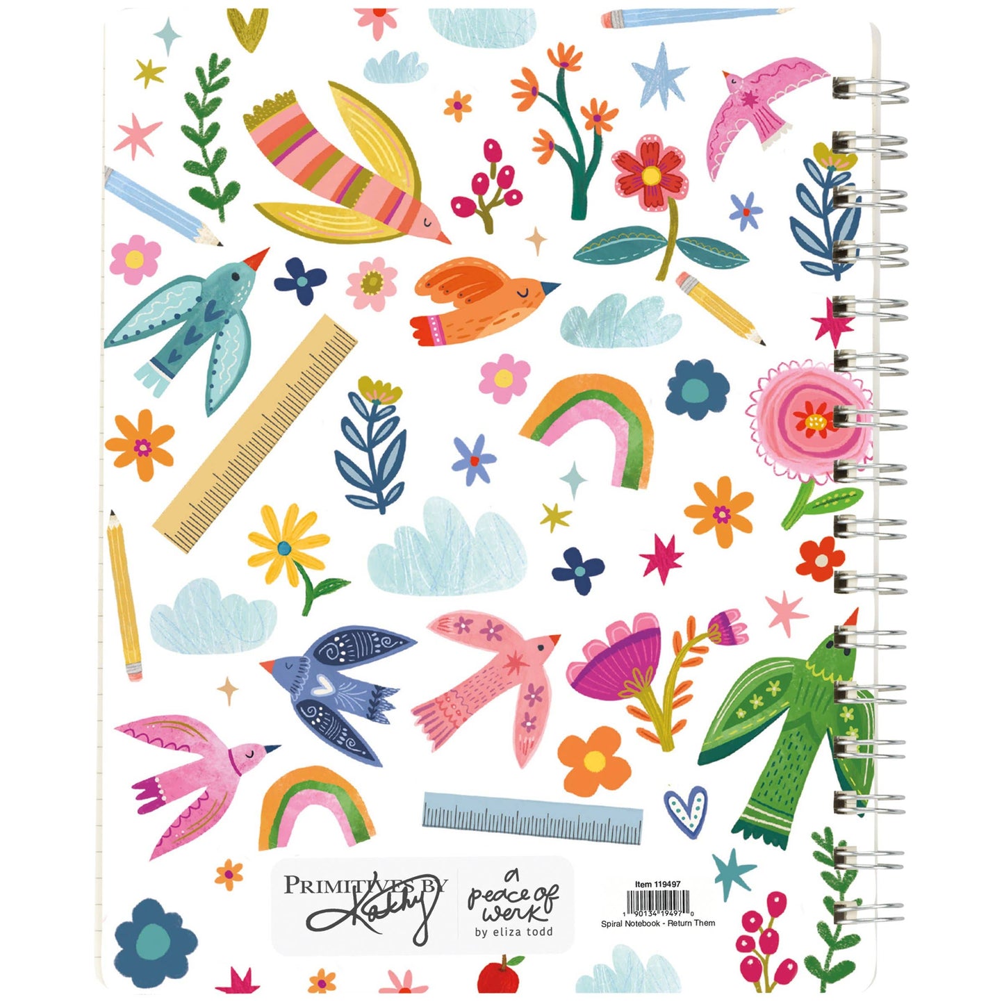 Return Them Spiral Notebook