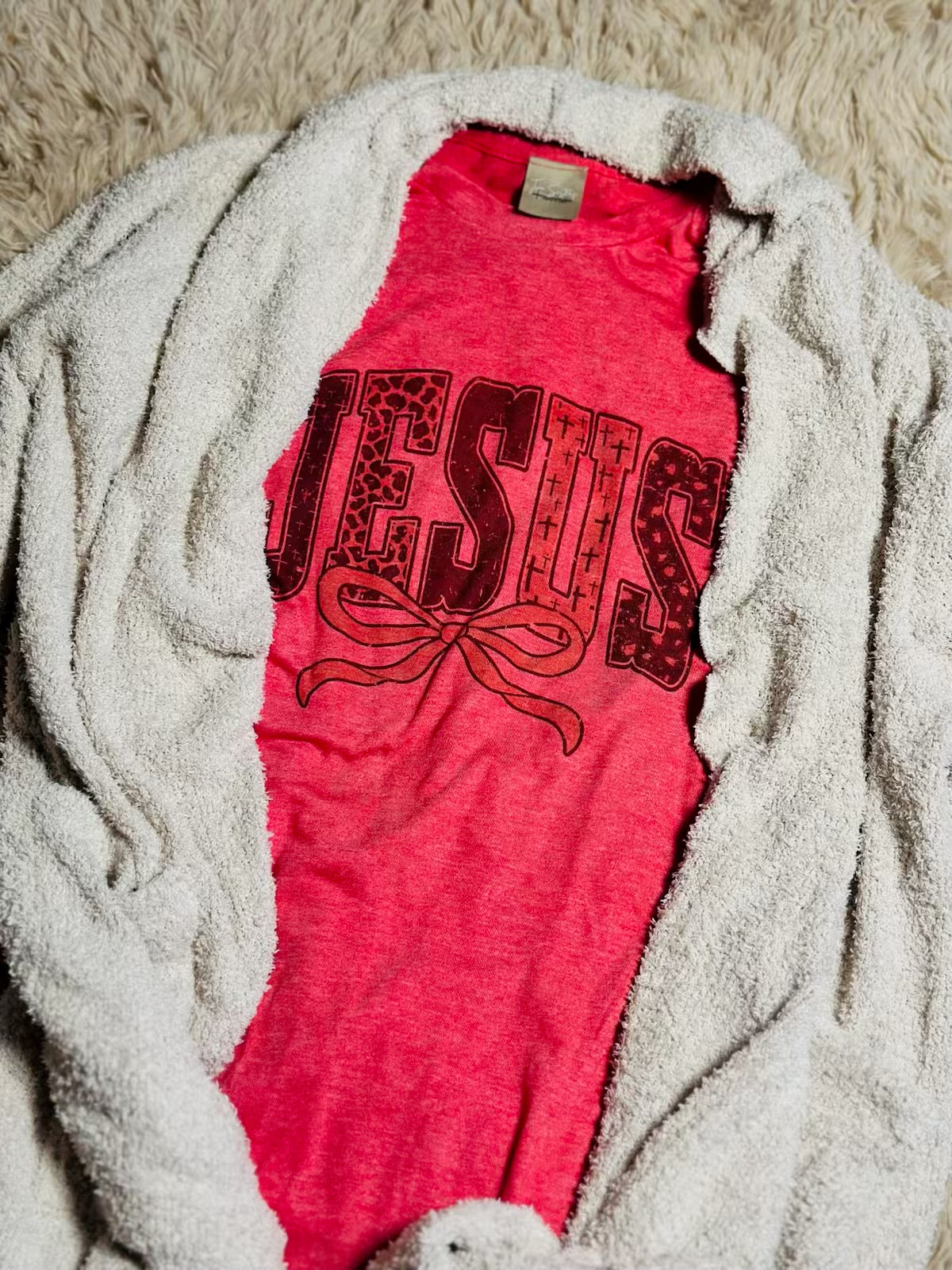 Jesus Vintage Tee / Crew
