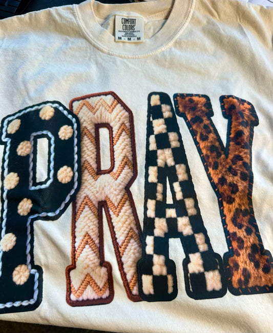 Comfort Colors Pray Short Sleeve Tee