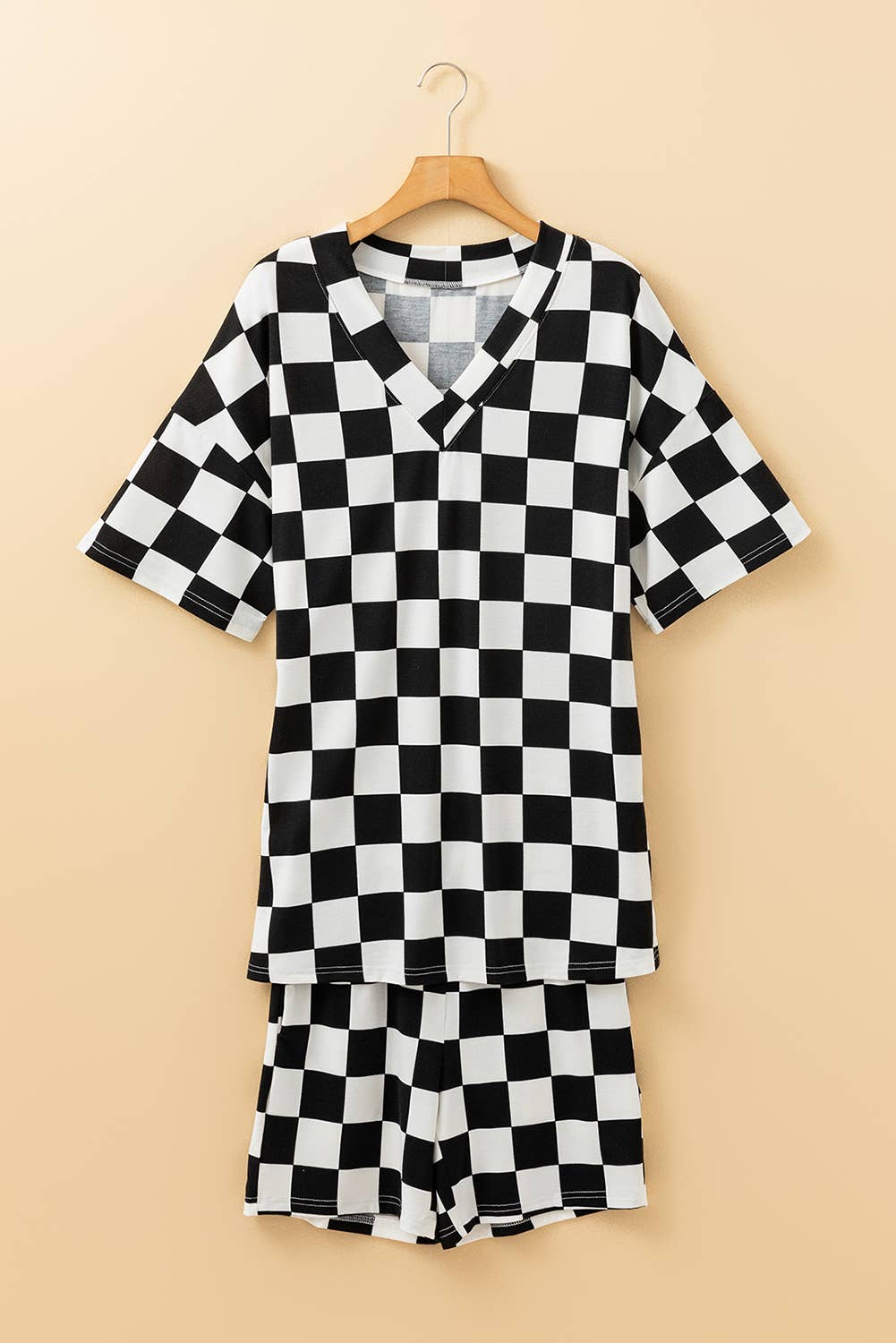 Checkered Two Piece Set