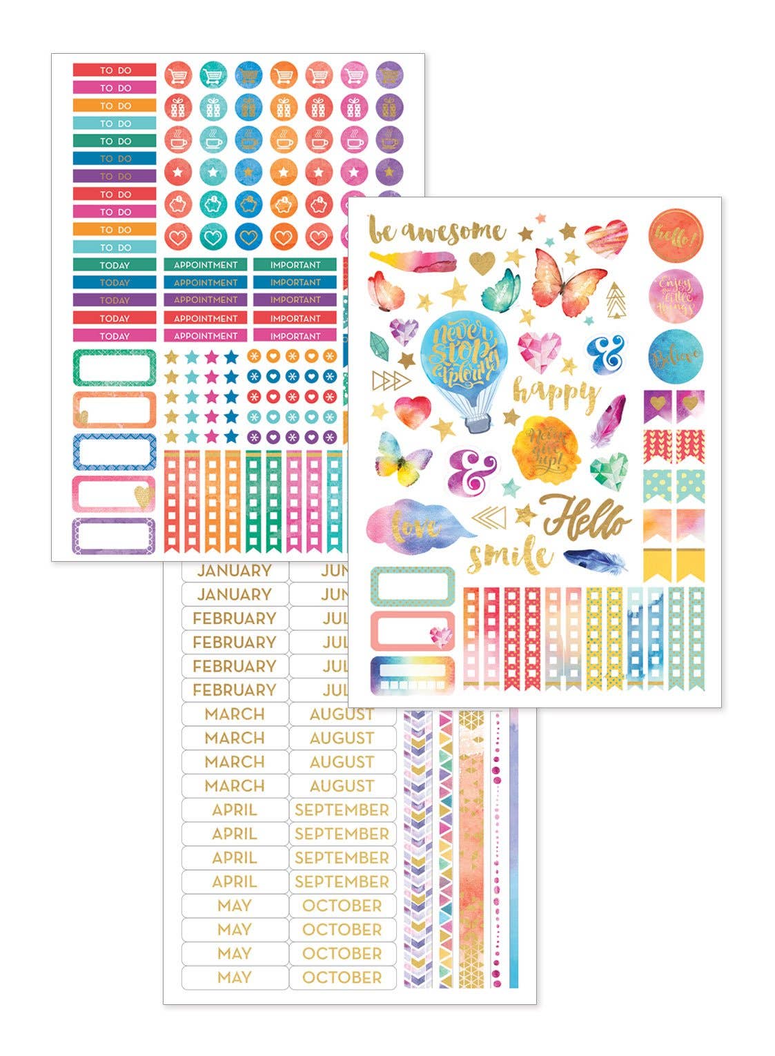 "Make This Moment Count" 12 Month Undated Planner