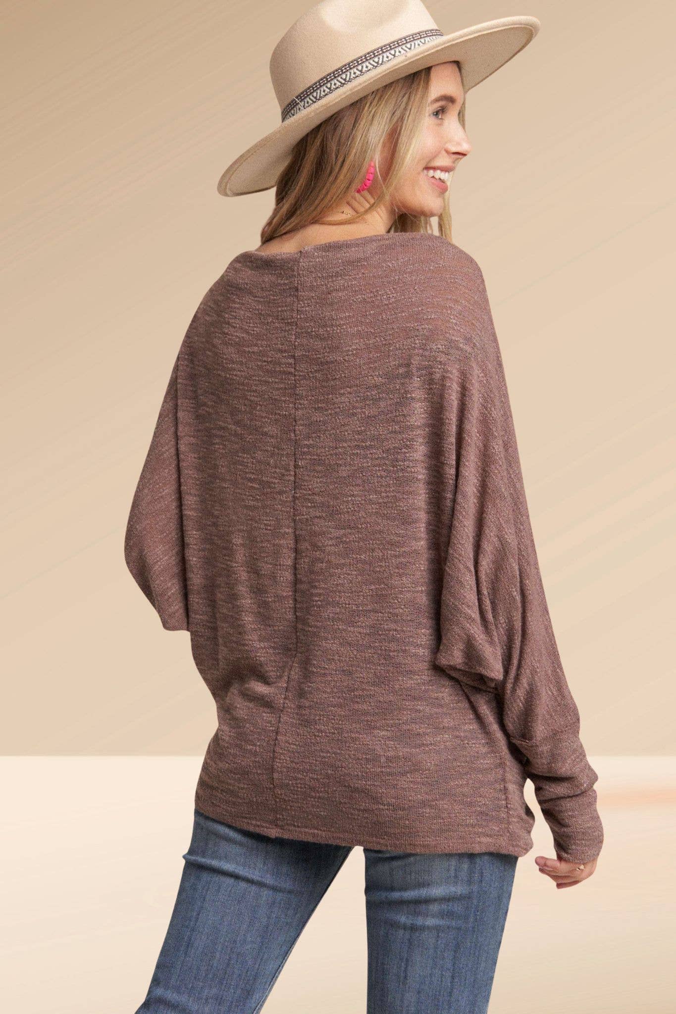 Boat Neck Long Sleeve
